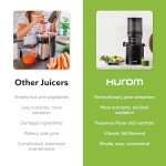 Hurom H320 Black Slow Juicer for Fruits & Veggies