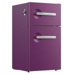 Frigidaire 3.1 Cu. Ft. Purple Retro Refrigerator