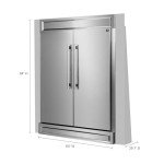 Forno Maderno 60" Convertible Refrigerator/Freezer, 27.2 cu.ft