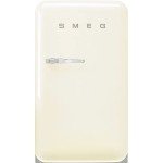Smeg FAB10 50's Retro Cream Refrigerator, 4.48 Cu Ft