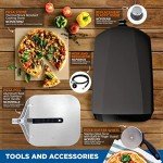 NutriChef Portable Gas Pizza Oven with Burner