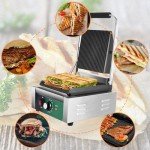 Homiesetify 2200W Cast Iron Panini Press