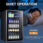 Antarctic Star 120 Can Beverage Refrigerator Mini Fridge