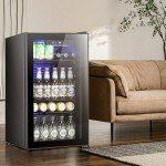 Antarctic Star 120 Can Beverage Refrigerator Mini Fridge