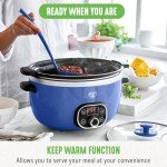 GreenLife 6 Quart Programmable Ceramic Slow Cooker