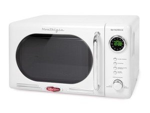 Nostalgia Retro Compact 0.7 Cu. Ft. Microwave Oven