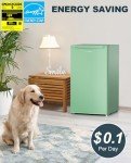 Upstreman 3.2 Cu.Ft Mini Fridge with Freezer