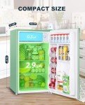 Upstreman 3.2 Cu.Ft Mini Fridge with Freezer