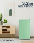 Upstreman 3.2 Cu.Ft Mini Fridge with Freezer