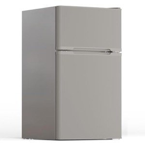 Electactic 3.1 Cu.Ft Compact Two-Door Fridge