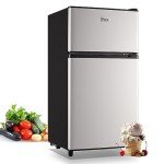 WANAI 3.5 Cu.Ft Mini Fridge with Freezer