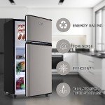 WANAI 3.5 Cu.Ft Mini Fridge with Freezer