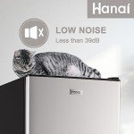 WANAI 3.5 Cu.Ft Mini Fridge with Freezer