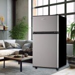 WANAI 3.5 Cu.Ft Mini Fridge with Freezer