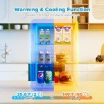 Kikihuose 22L Portable Mini Fridge for Food & Skincare