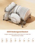 HAVA 2025 Portable Countertop Dishwasher with Softener