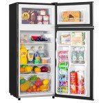 Manastin 4.5 Cu.Ft. Mini Fridge with Freezer