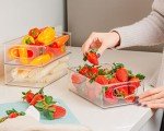 ClearSpace Plastic Pantry Storage Bins – 6 Pack