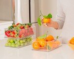 ClearSpace Plastic Pantry Storage Bins – 6 Pack