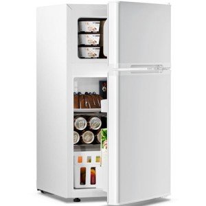 Antarctic Star 3.2 Cu.Ft Mini Refrigerator with Freezer