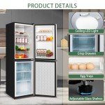 Compact 5.4 Cu. Ft. Refrigerator with Freezer