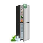 Rosmena 5.6 Cu.Ft Double Door Refrigerator with Freezer