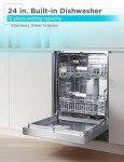 BLACK+DECKER 24" Built-In Dishwasher, 12 Place Settings
