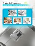 BLACK+DECKER 24" Built-In Dishwasher, 12 Place Settings