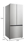 Hamilton Beach 17.7 Cu Ft Counter Depth Refrigerator
