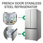 Hamilton Beach 17.7 Cu Ft Counter Depth Refrigerator