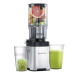 AMZCHEF Stainless Steel Slow Masticating Juicer