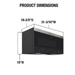 DUURA Elite 1000W Built-in Microwave Oven 1.6 cu.ft