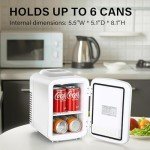 Portable Mini Fridge Cooler & Warmer - 4L