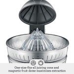 Breville Motorized Citrus Press Juicer - Silver