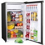 Upstreman 3.2 Cu.Ft Single Door Mini Fridge
