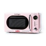 Nostalgia Pink Retro Compact Microwave Oven 0.7 Cu. Ft