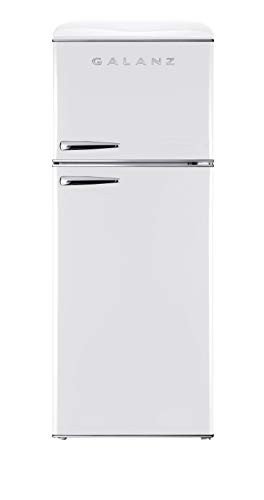 Galanz Retro Dual Door Refrigerator with Freezer