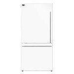 Forno 31" Milano White Bottom Freezer Refrigerator