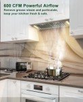 30" Ultra Quiet Stainless Steel Range Hood Insert