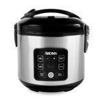 Aroma Digital Rice Cooker & Steamer with Ceramic Coating