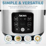 Aroma Digital Rice Cooker & Steamer with Ceramic Coating