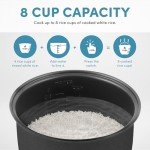 Aroma Digital Rice Cooker & Steamer with Ceramic Coating
