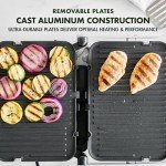 GreenPan 6-in-1 Stainless Steel Contact Grill