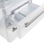Forno 36" Moena Stainless Steel French Door Fridge