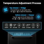 24-Inch Stainless Steel Outdoor Refrigerator with Freezer