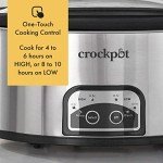 6-Quart Programmable Slow Cooker with Timer