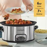 6-Quart Programmable Slow Cooker with Timer