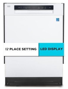 BLACK+DECKER 24" Built-In Dishwasher, 12 Place Settings