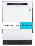 BLACK+DECKER 24" Built-In Dishwasher, 12 Place Settings