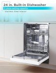 BLACK+DECKER 24" Built-In Dishwasher, 12 Place Settings